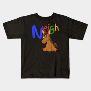 Pony Neighing Kids T-Shirt